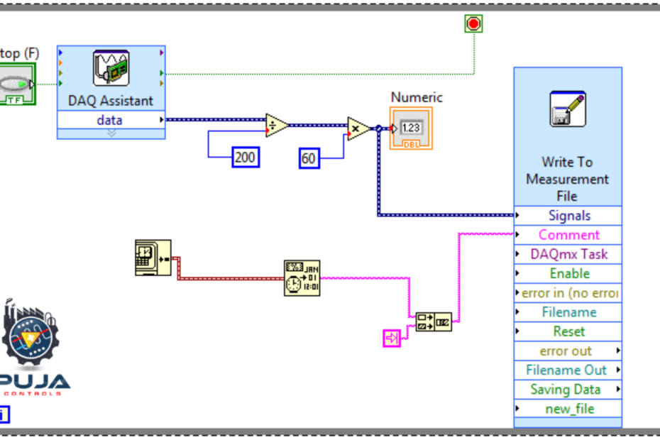 LabVIEW Write To Measurement File